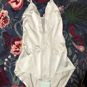 “Out from under” Urban Outfitters Blue Bodysuit L